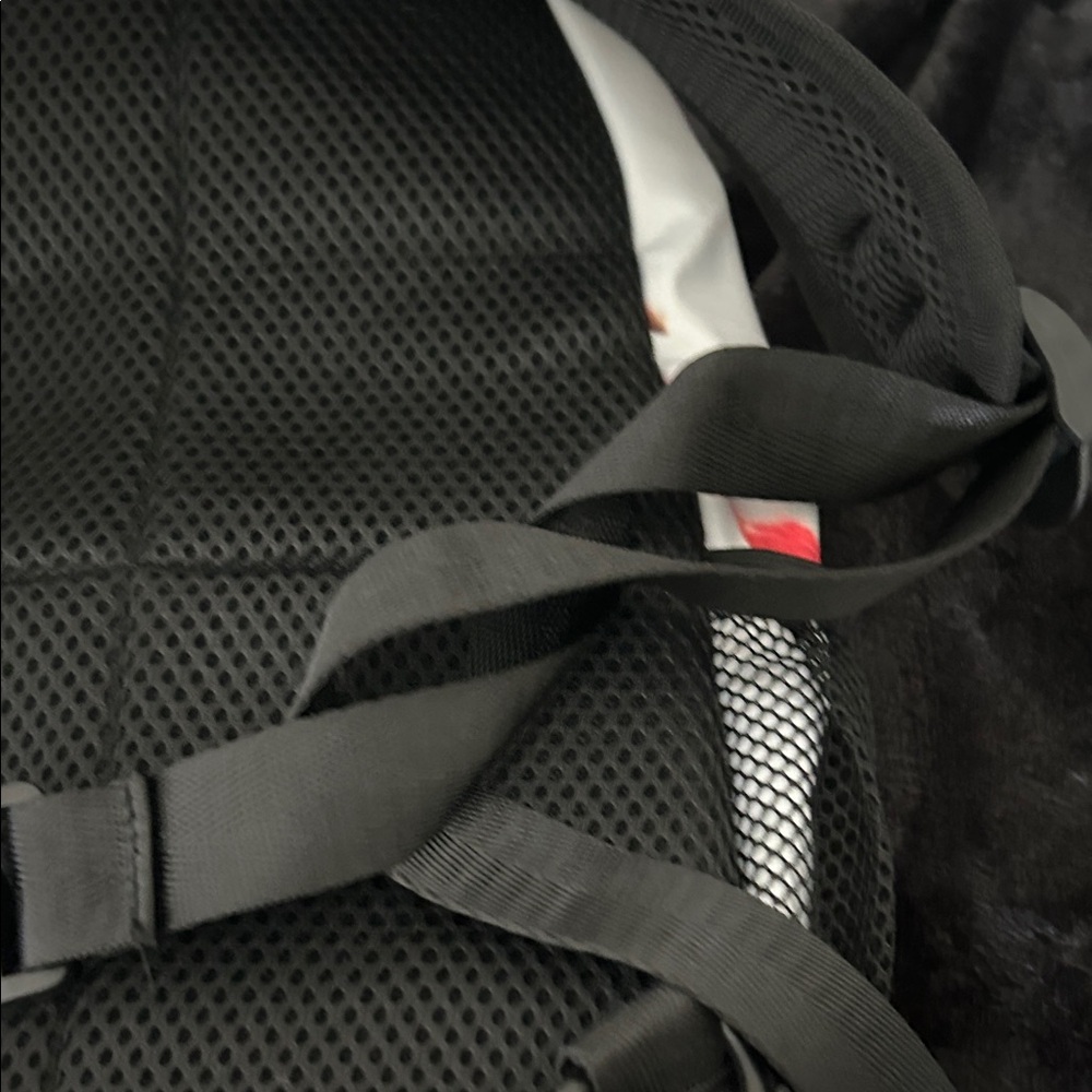 Baseball White and Red Sling Bag - Picture 8 of 8